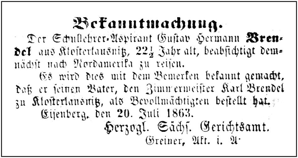 Gustav Hermann Brendel